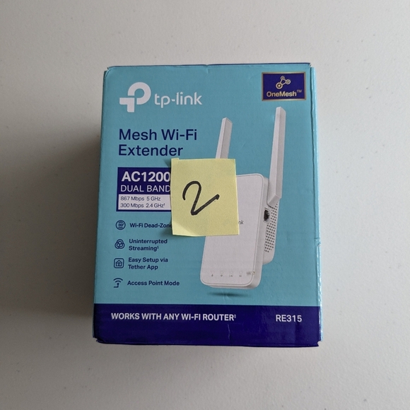 TP-Link AC1200 RE315 Wi-Fi Extenders - Picture 12 of 16